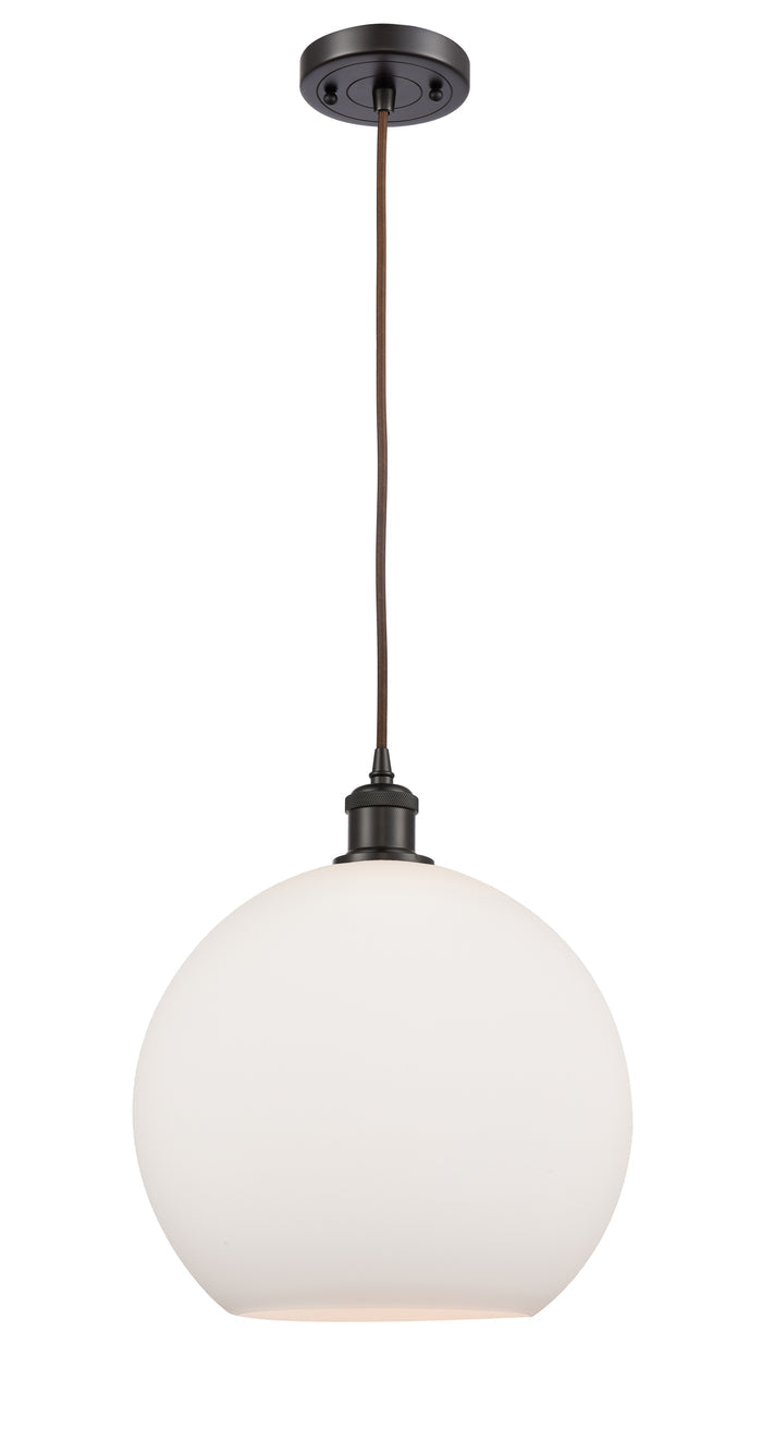 Oil Rubbed Bronze / Matte White