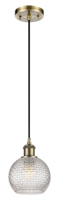 Ballston Mini Pendant Antique Brass Steel