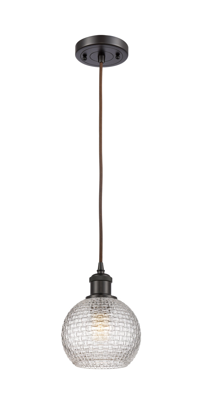 Ballston Mini Pendant Antique Brass Steel