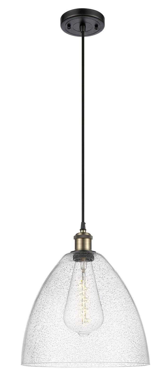 Ballston Mini Pendant Antique Brass