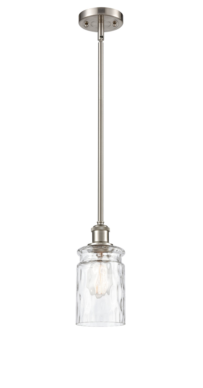 Brushed Satin Nickel / Clear Waterglass