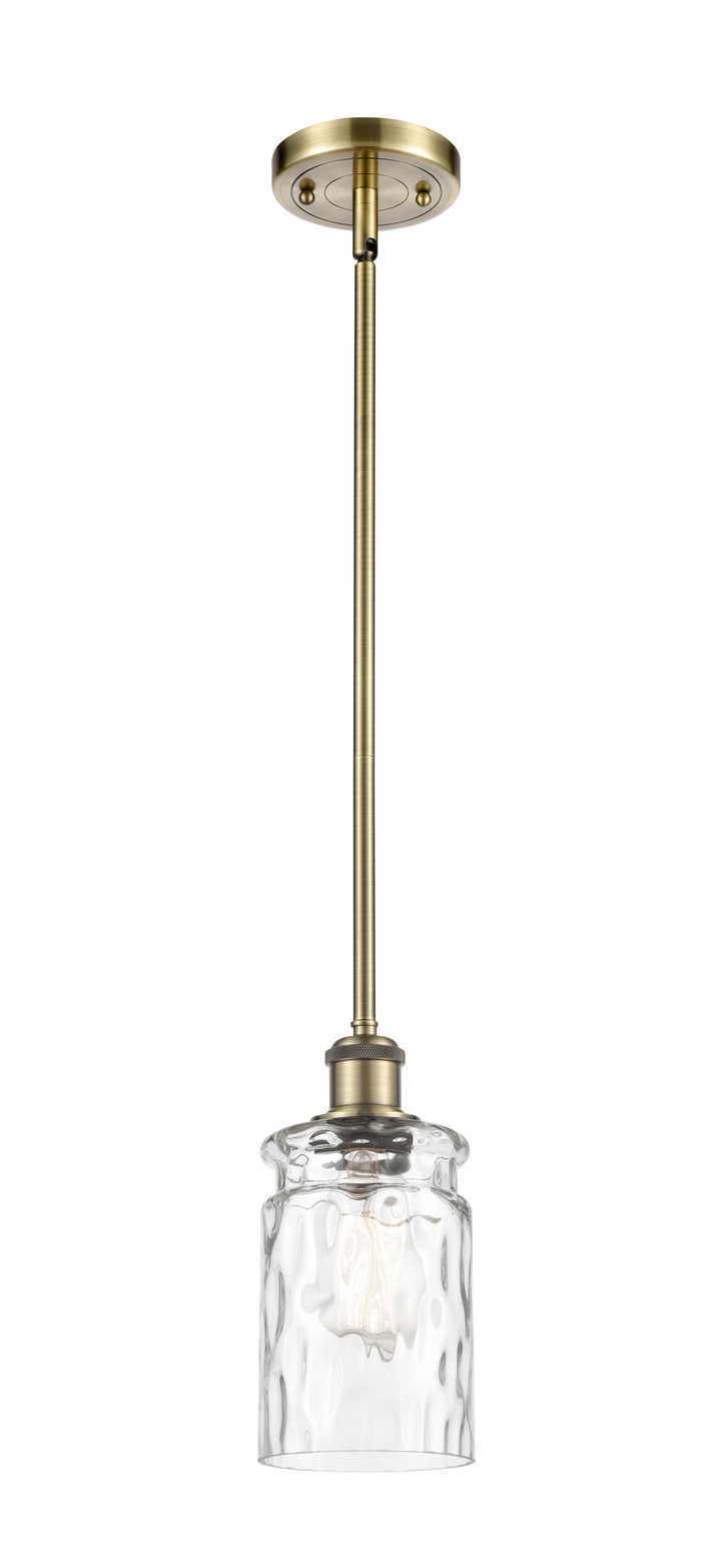 Ballston Mini Pendant Antique Brass
