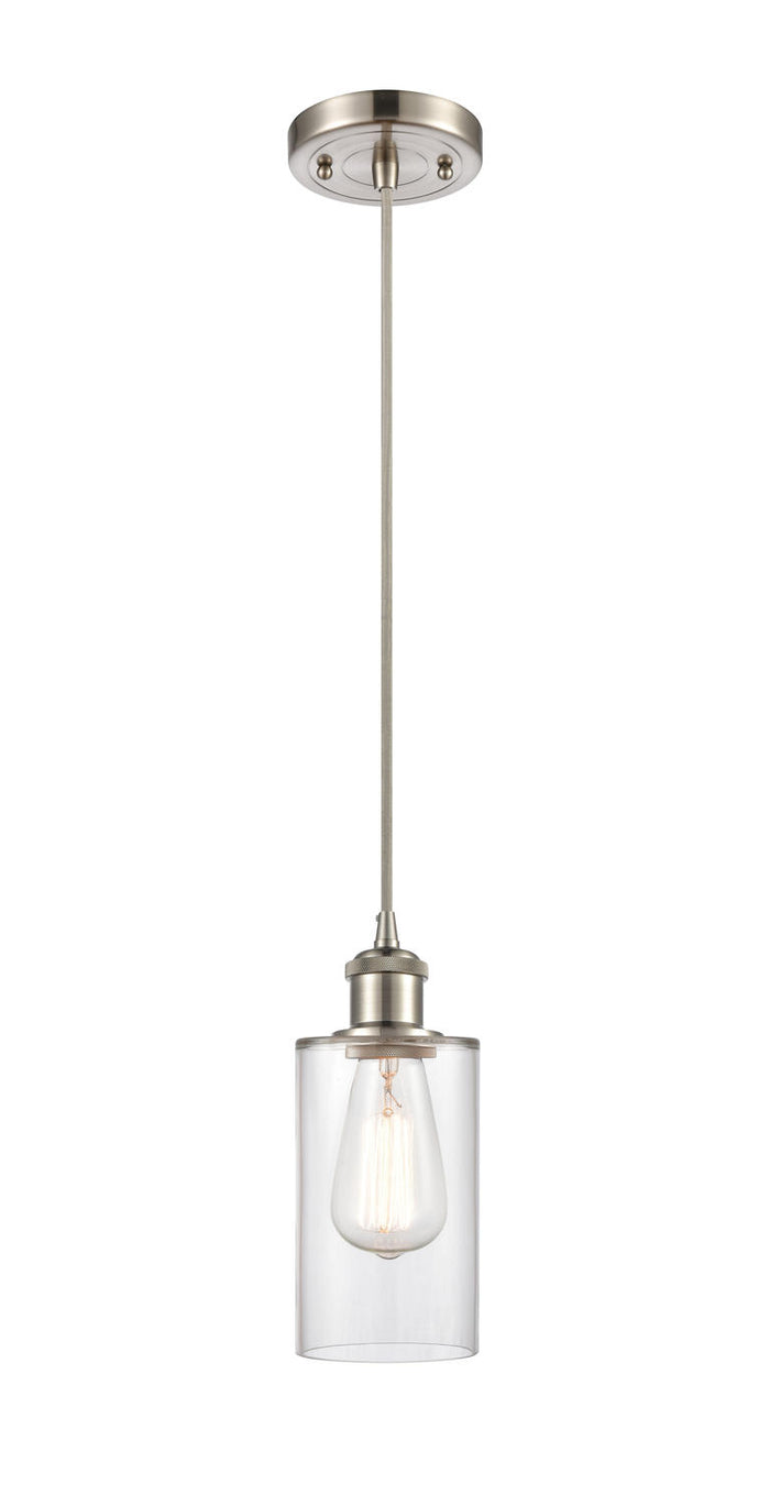 Brushed Satin Nickel / Clear