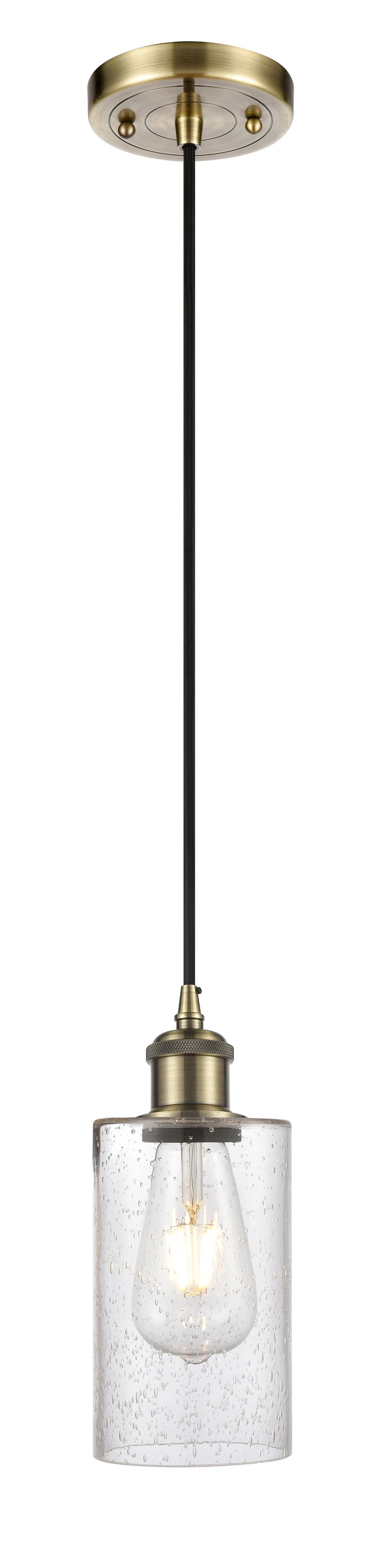Ballston Mini Pendant Antique Brass