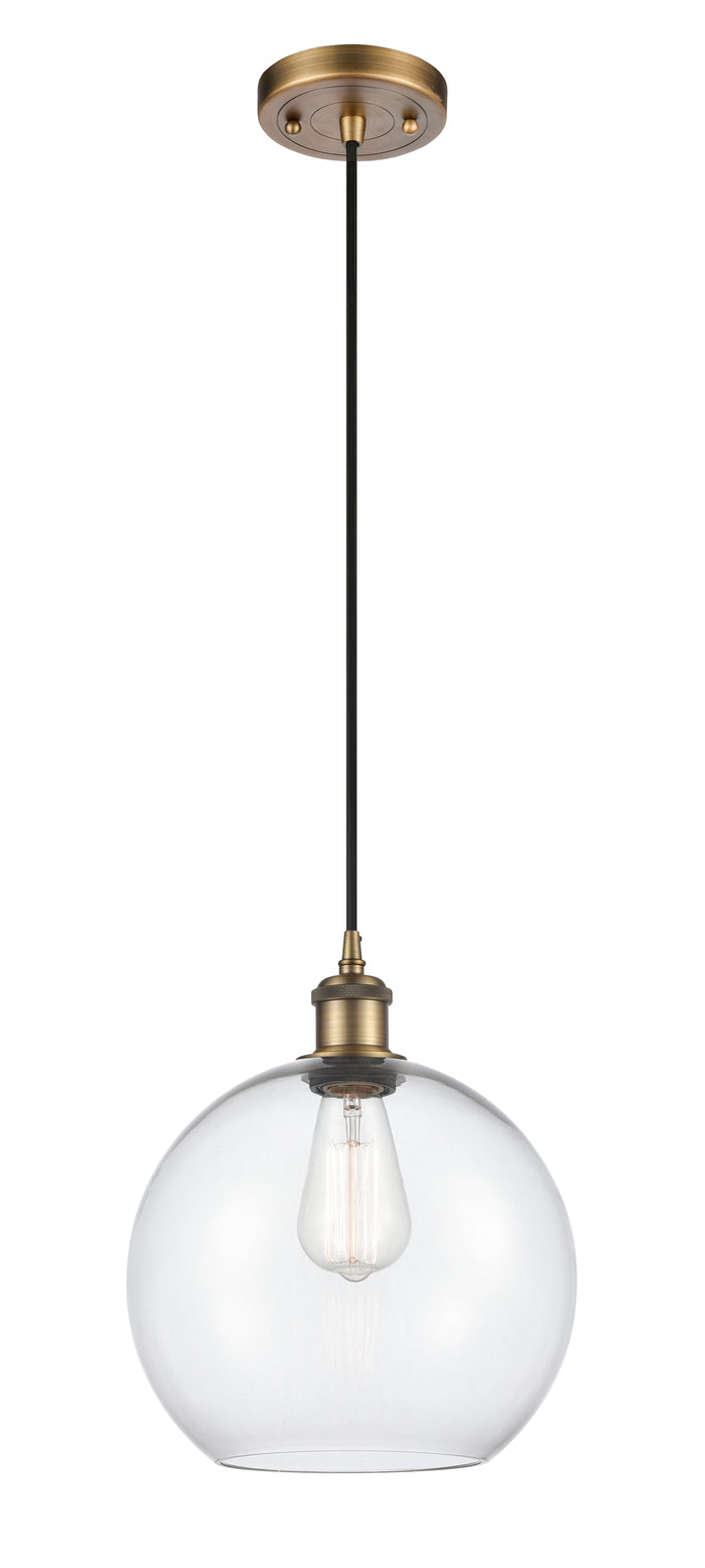 Brushed Brass / Clear