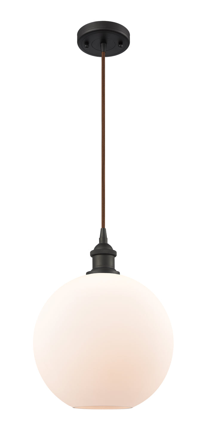 Oil Rubbed Bronze / Matte White