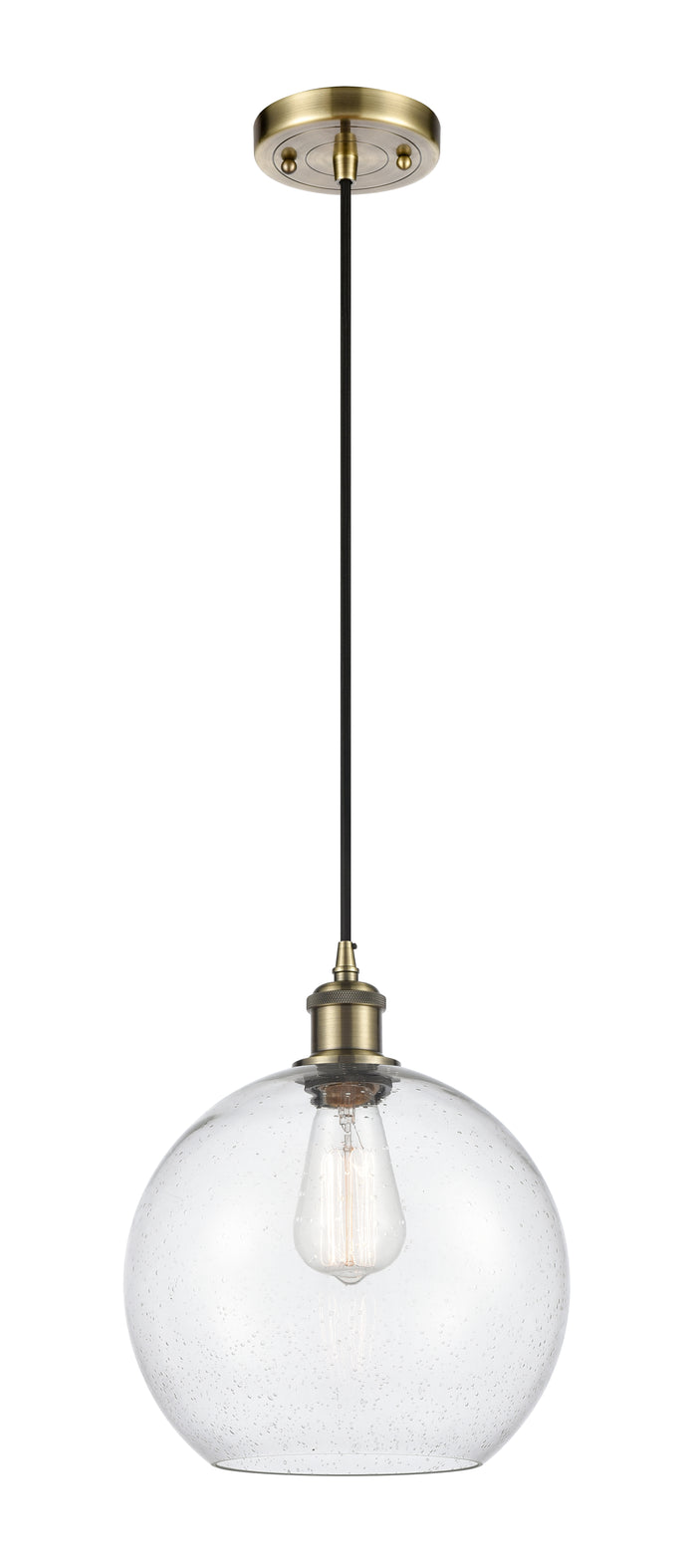 Ballston Mini Pendant Cast Brass Antique