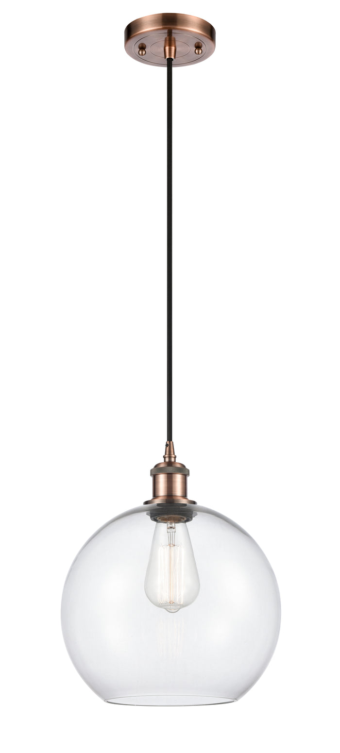 Ballston Mini Pendant Cast Brass Antique