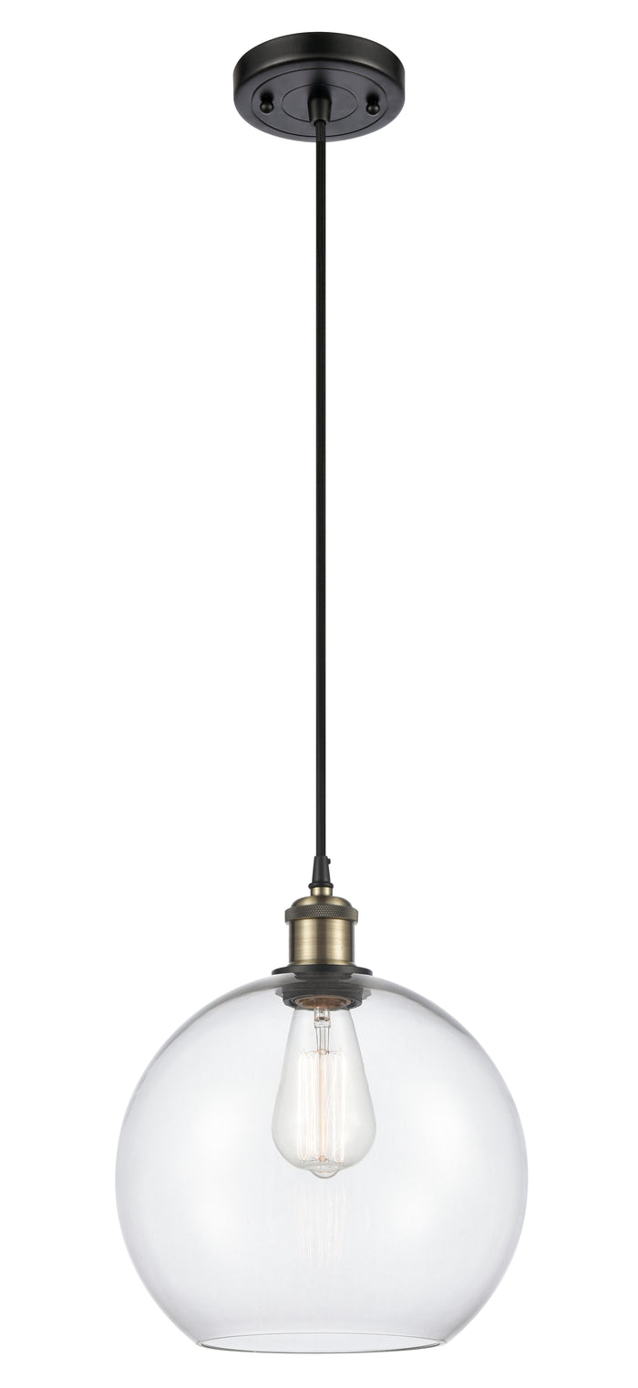 Ballston Mini Pendant Cast Brass Antique
