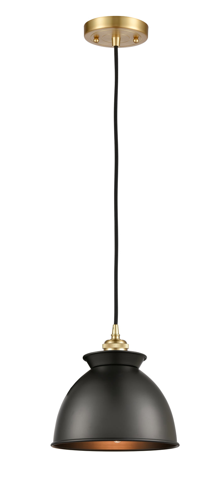 Satin Gold / Matte Black