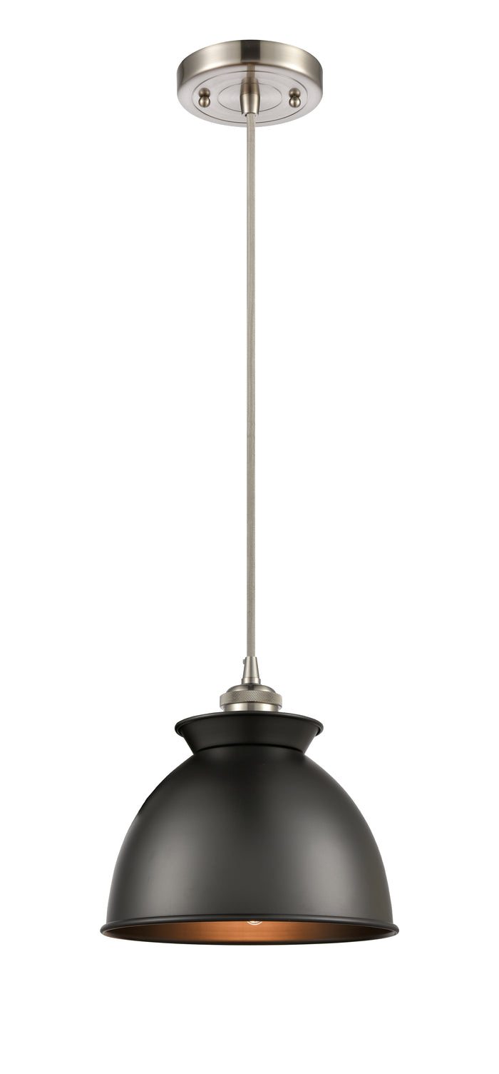 Brushed Satin Nickel / Matte Black