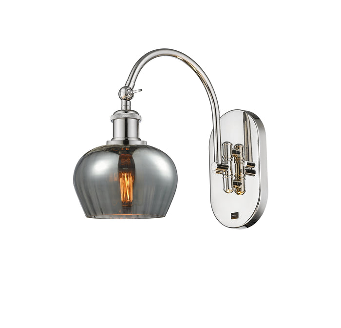 Polished Nickel / Light Smoke