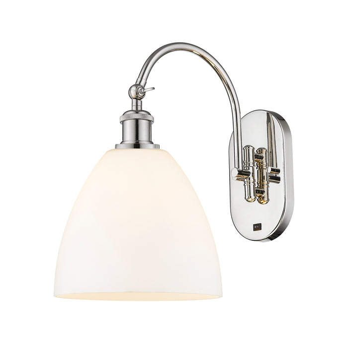 Polished Nickel / Matte White