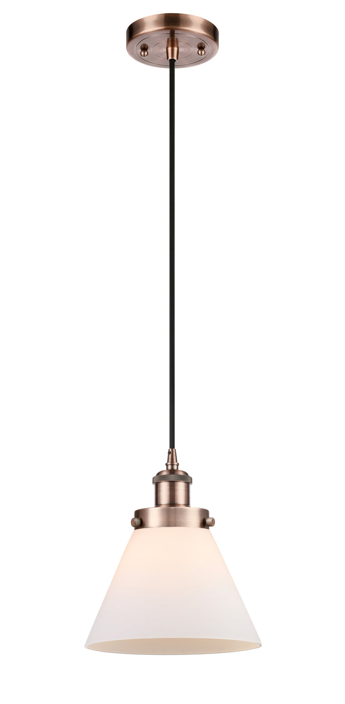 Ballston Urban Mini Pendant 8 Inch Copper
