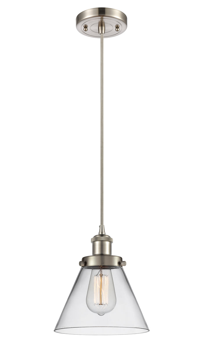 Brushed Satin Nickel / Clear