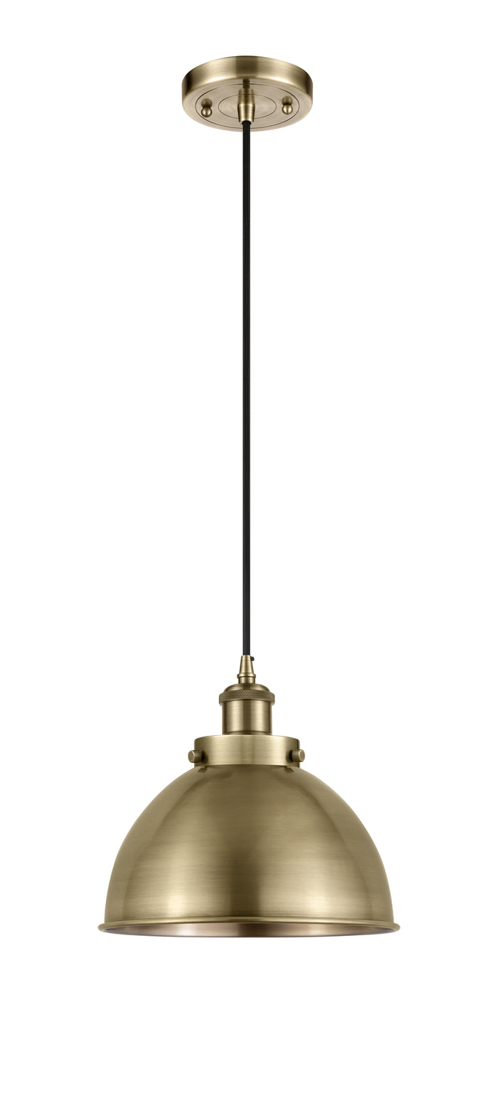 Ballston Urban Mini Pendant Antique Brass