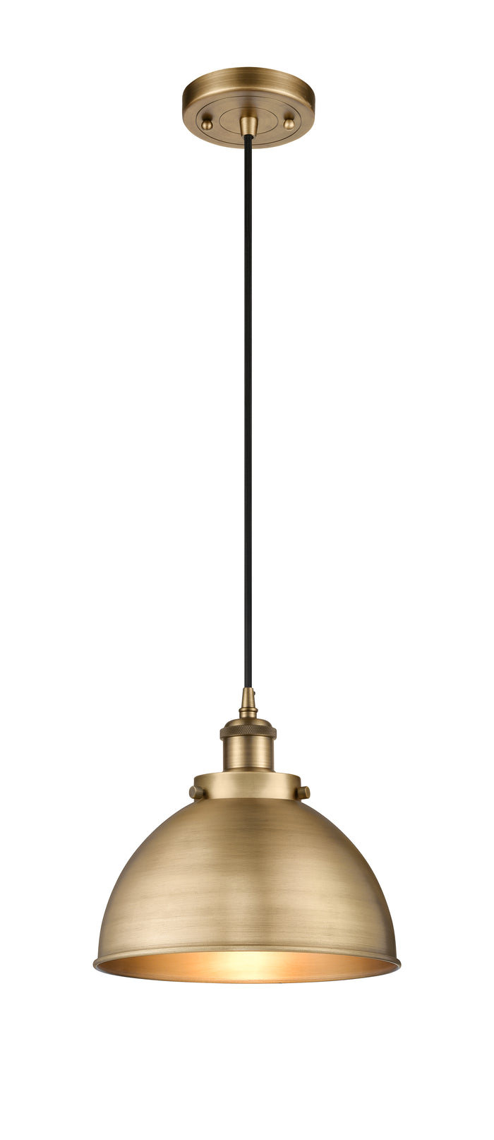 Ballston Urban Mini Pendant Antique Brass