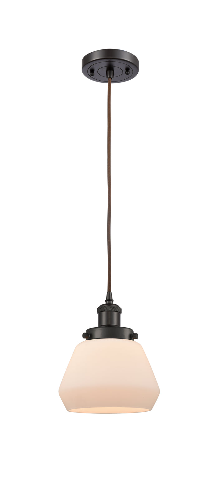 Oil Rubbed Bronze / Matte White