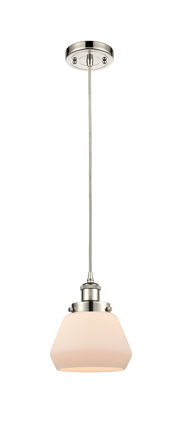 Polished Nickel / Matte White
