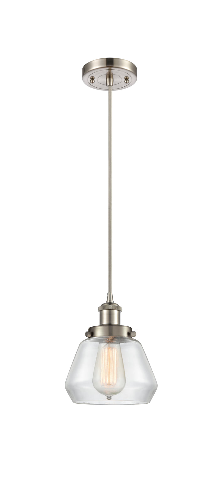 Brushed Satin Nickel / Clear
