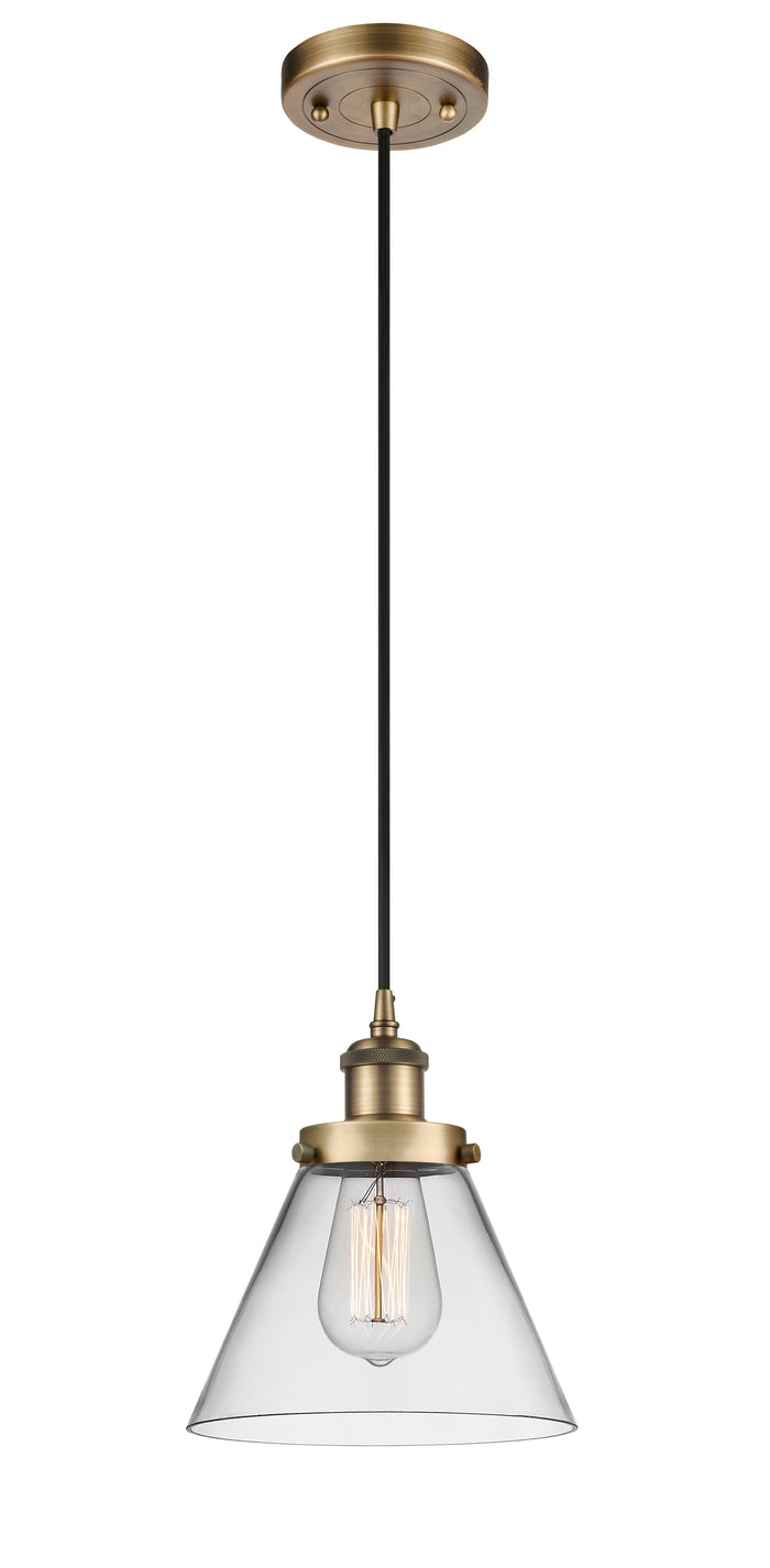 Brushed Brass / Clear