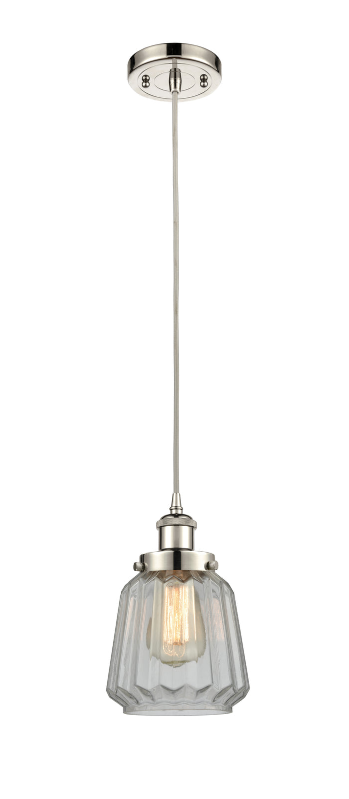 Polished Nickel / Clear