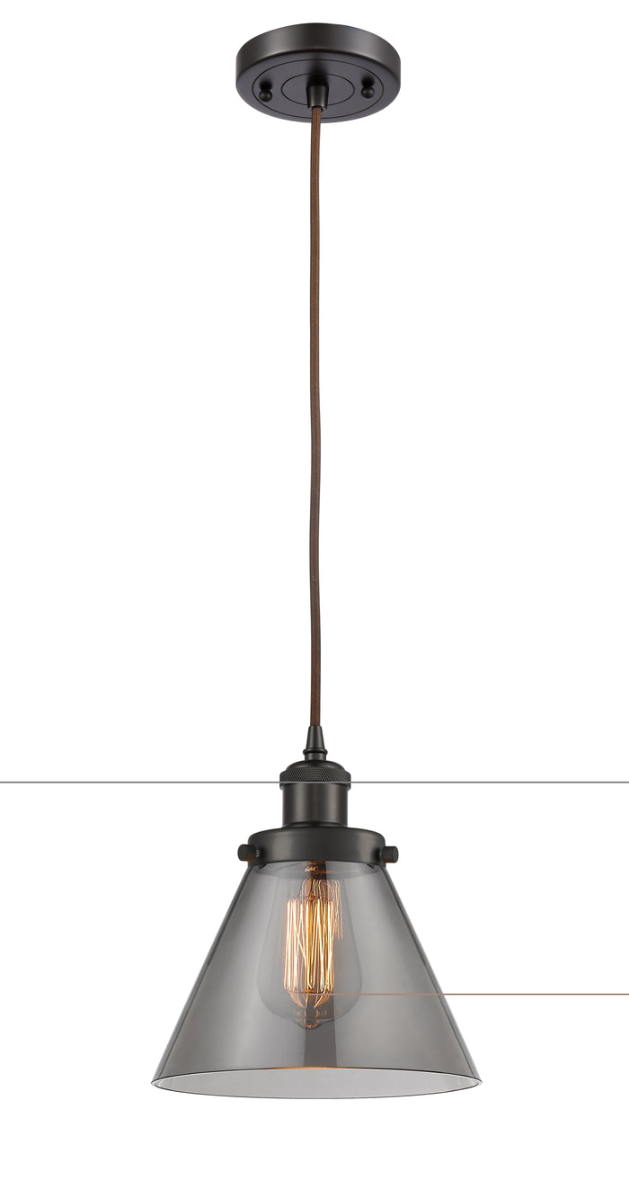 Oil Rubbed Bronze / Light Smoke