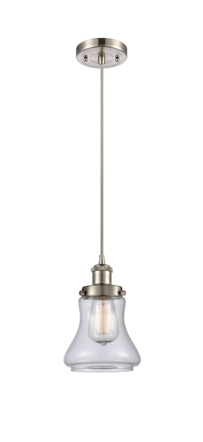Brushed Satin Nickel / Clear