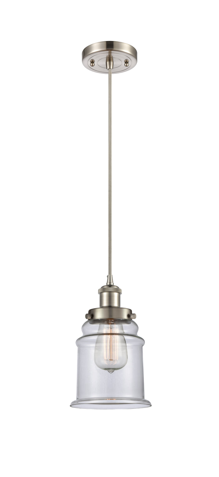 Brushed Satin Nickel / Clear