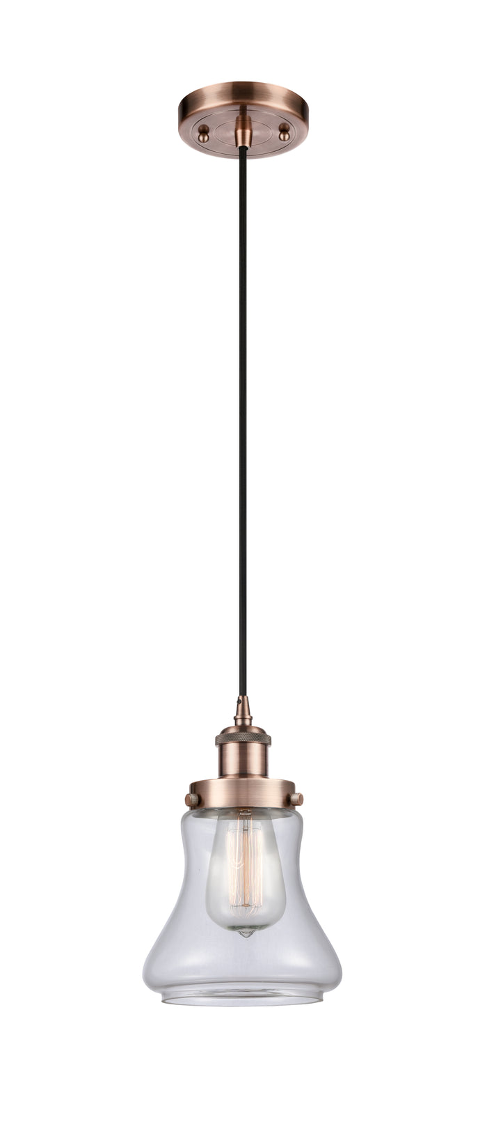Ballston Urban Mini Pendant Antique Copper