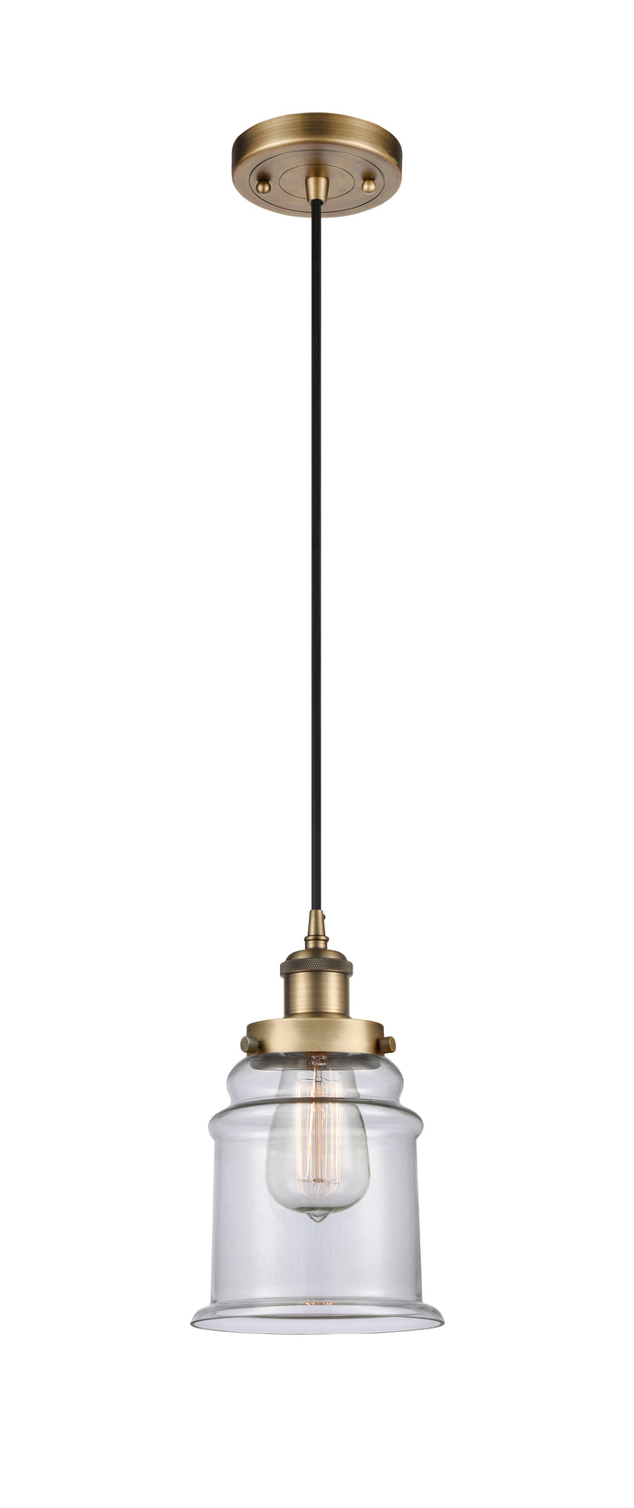 Ballston Urban Mini Pendant Antique Copper