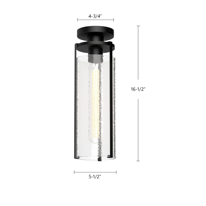 Belmont 5-in Steel Flush Mount