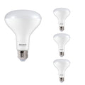 BR30 Dimmable Frost Filament LED Light Bulb with E26 Base, 2700K, 1000 Lumens, 4-Pack