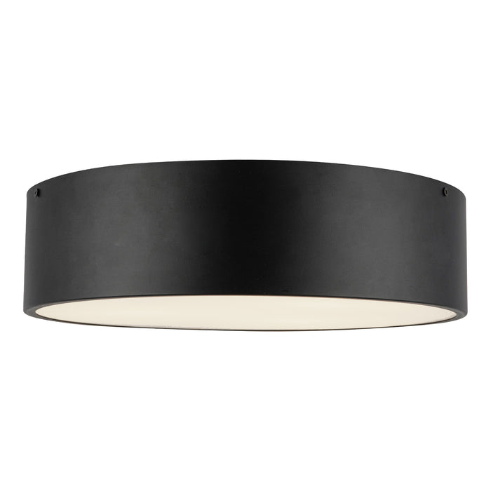 Brisbane 16-in 3 lights Steel Flush Mount