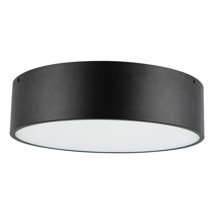 Brisbane 16-in 3 lights Steel Flush Mount