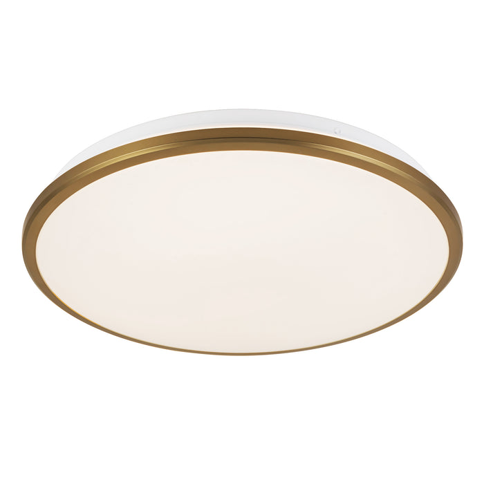 Brook 15-in Steel Flush Mount
