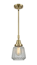 Caden Mini Pendant Antique Brass Finish