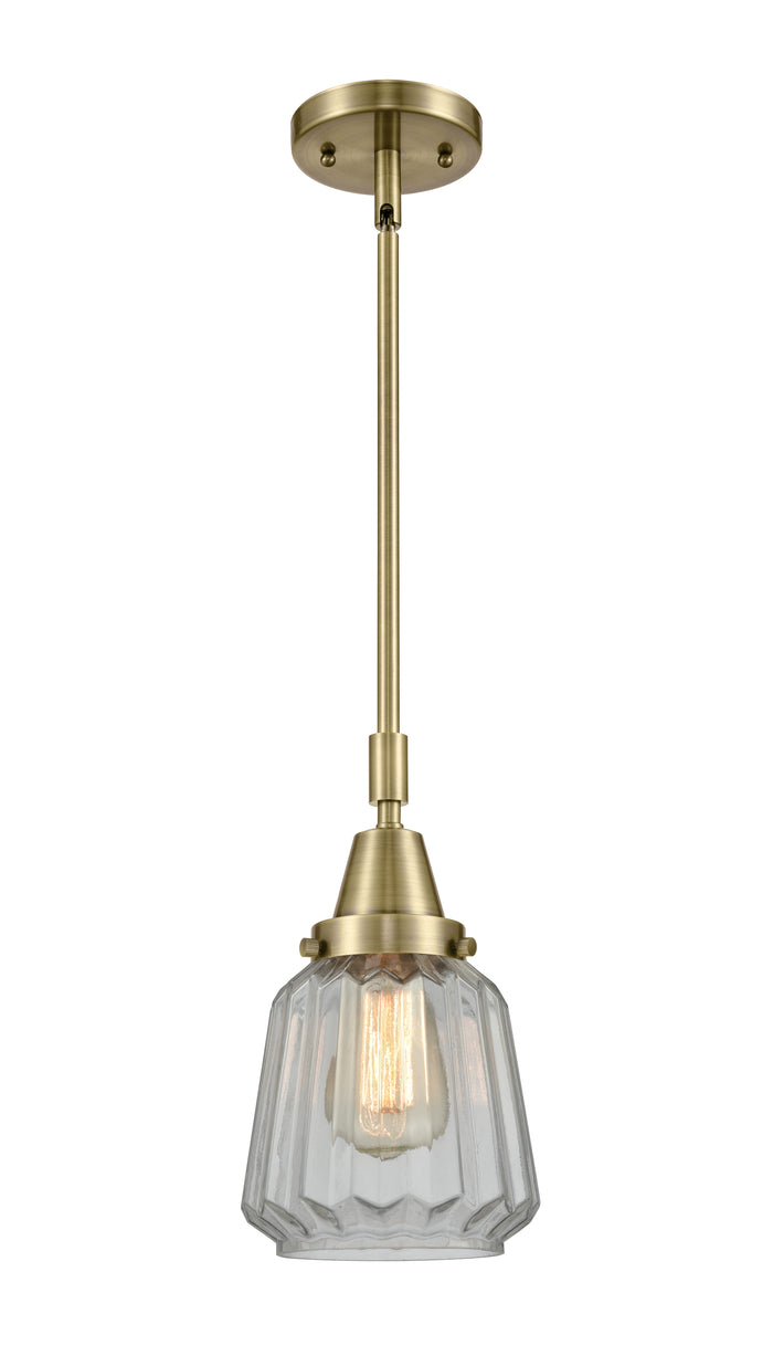 Caden Mini Pendant Antique Brass Finish