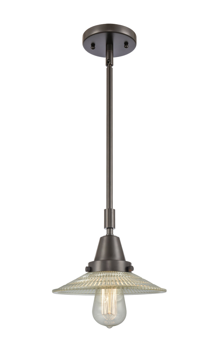Oil Rubbed Bronze / Clear Halophane