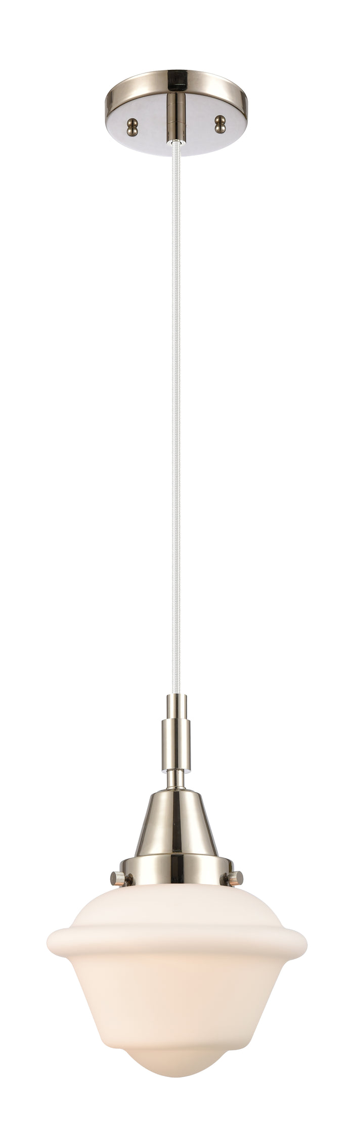 Polished Nickel / Matte White