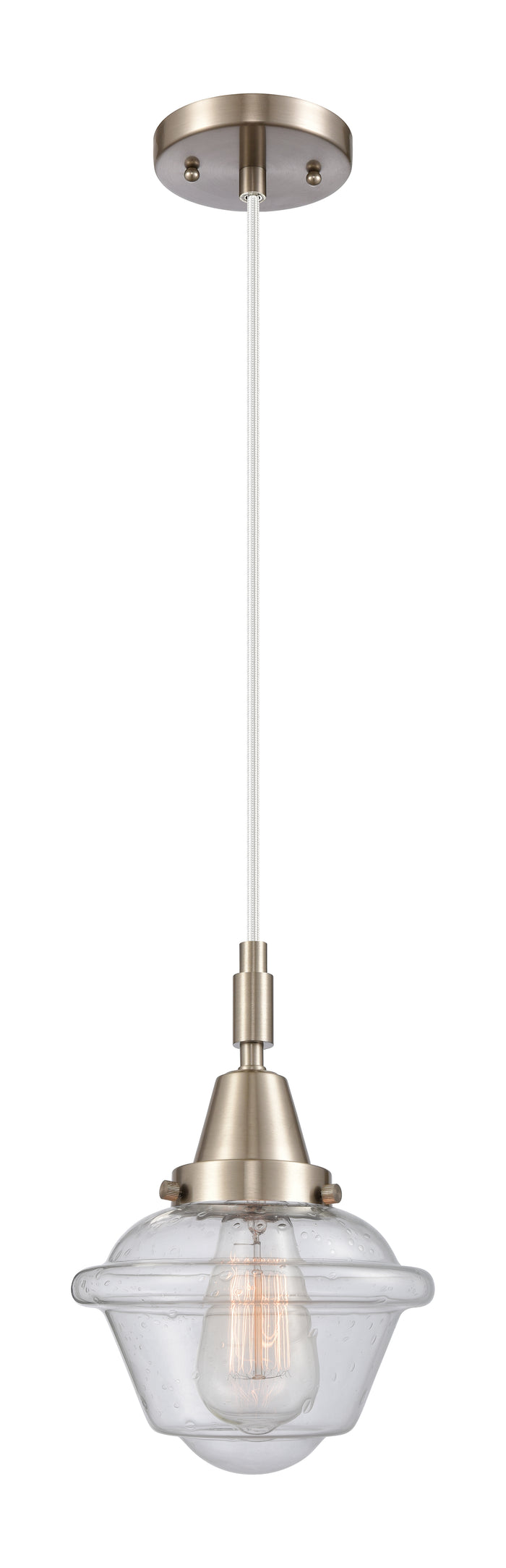 Brushed Satin Nickel / Seedy