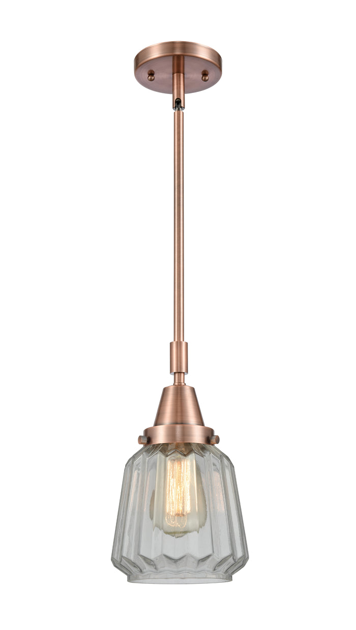 Caden Mini Pendant Antique Brass Finish