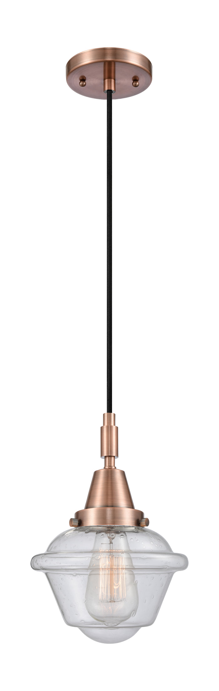 Caden Mini Pendant Antique Brass Finish
