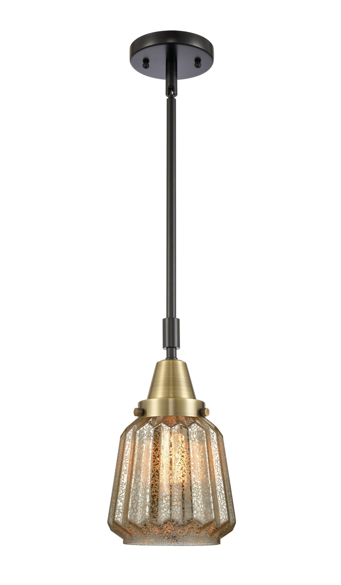 Caden Mini Pendant Antique Brass Finish