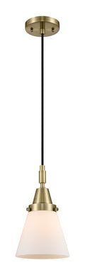 Caden Mini Pendant Antique Brass Glass Steel
