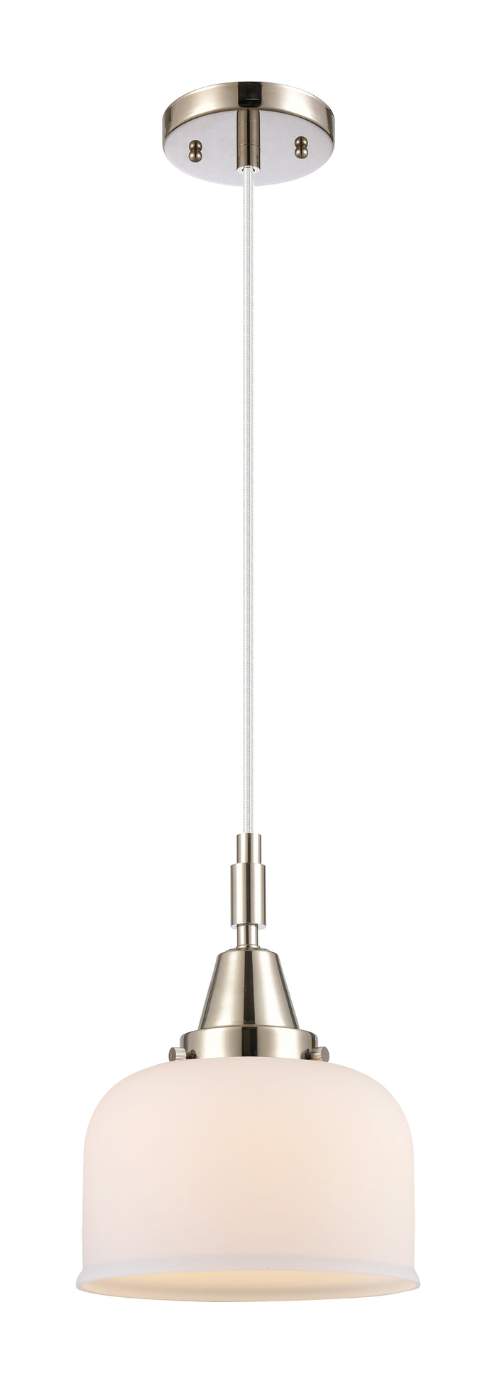 Polished Nickel / Matte White