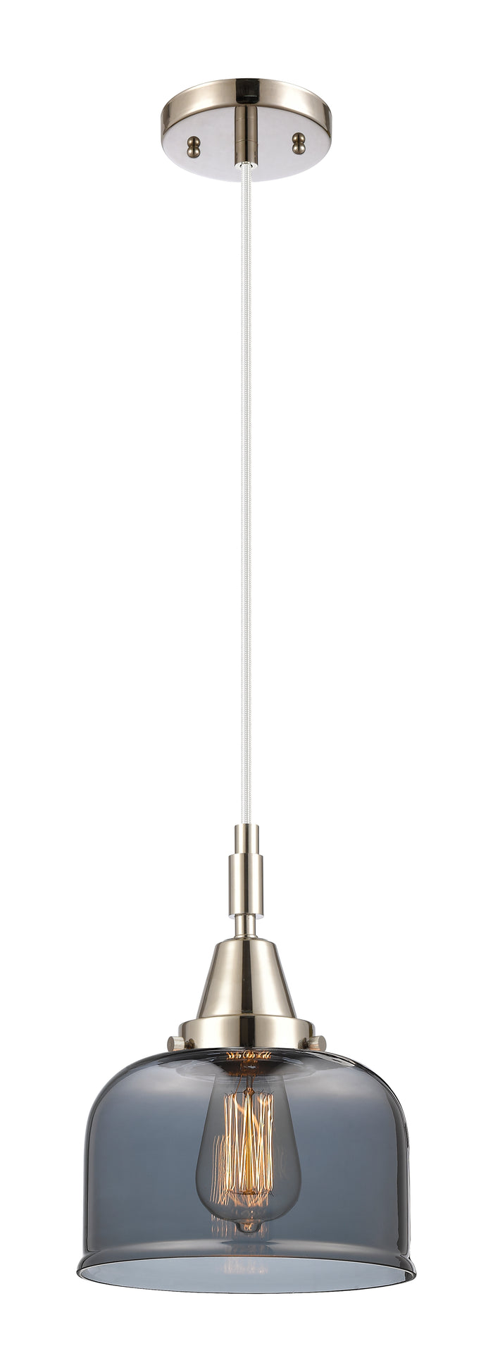 Polished Nickel / Light Smoke
