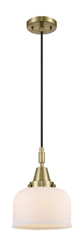 Caden Mini Pendant Antique Brass Glass Steel