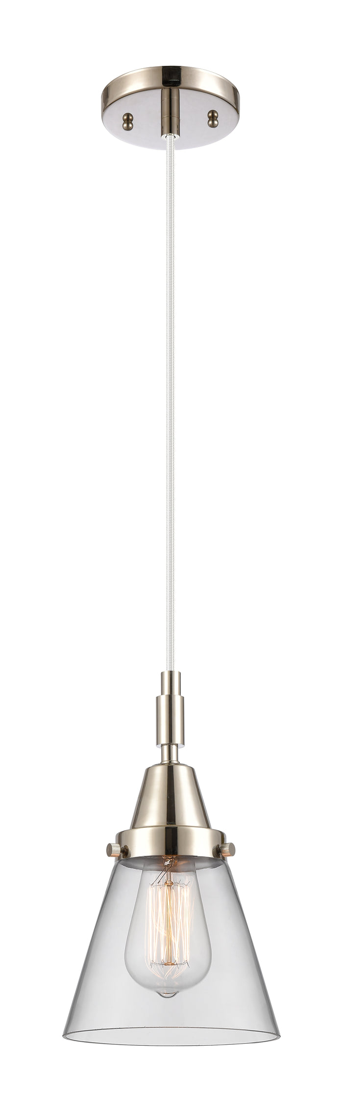 Polished Nickel / Clear