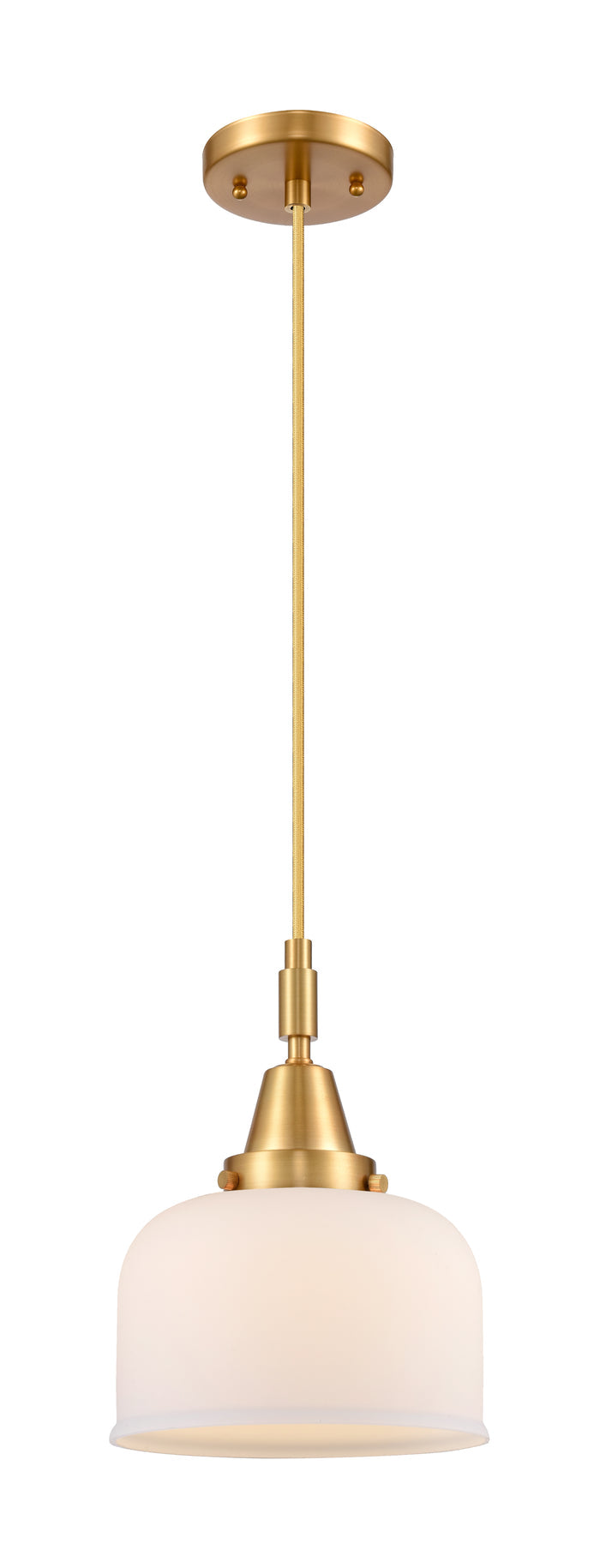 Satin Gold / Matte White